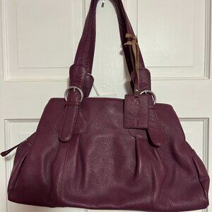 Franklin Covey Ava Tote Plum Color NEW with tags